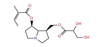 7-Angeloyl-9-(2,3-dihydroxy propanoyl)-retronecine